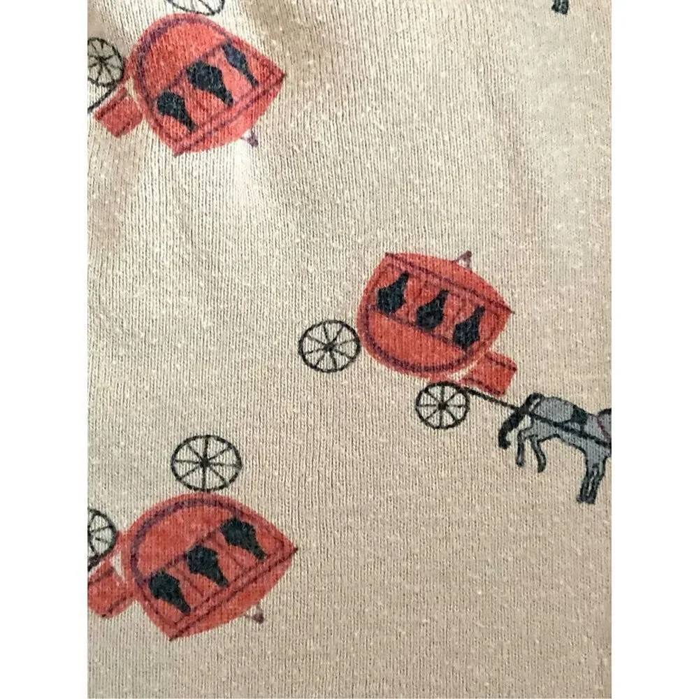 3/$30 Leveret Infant Baby 18-24 Months Pumpkin Carriage 2-piece Pajamas BUY 2 GE